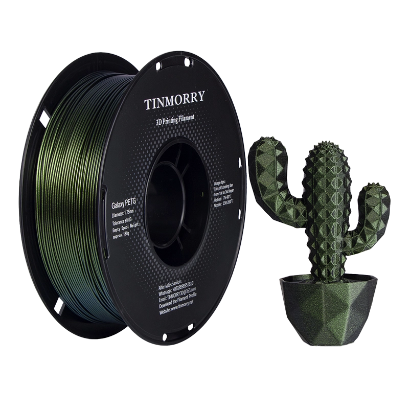 Petg Galaxy Gemstone Green Gold